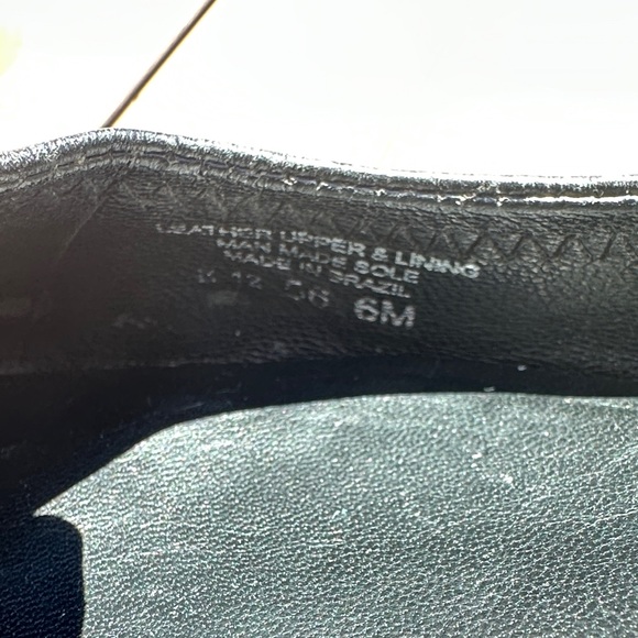 Tory Burch Black Flats with Metallic Emblem - Picture 7 of 7